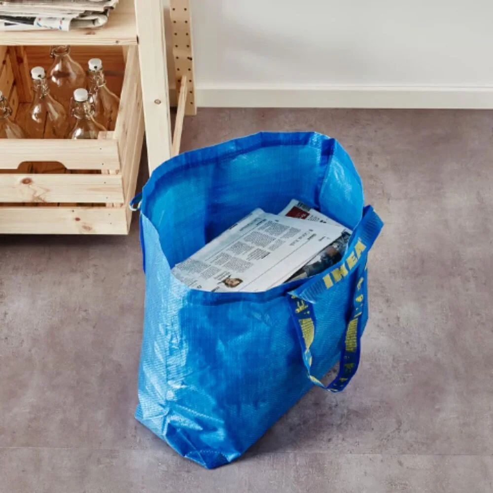 IKEA FRAKTA 5 Pack Medium Shopping Bag 10 Gallon 17.75
